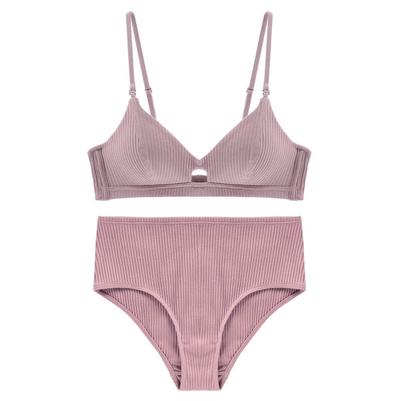 Patterned Comfort Lingerie Set