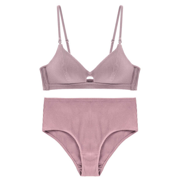 Patterned Comfort Lingerie Set