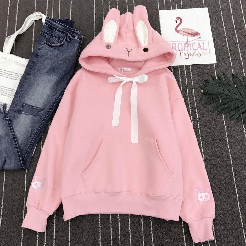Cotton Relaxed Hooded Sweatshirt