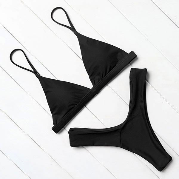 Multi-Colour Figure-Enhancing Two-Piece Swimsuit