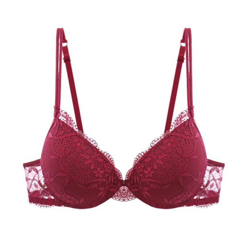 Classic Lace-Trim Adjustable Bra