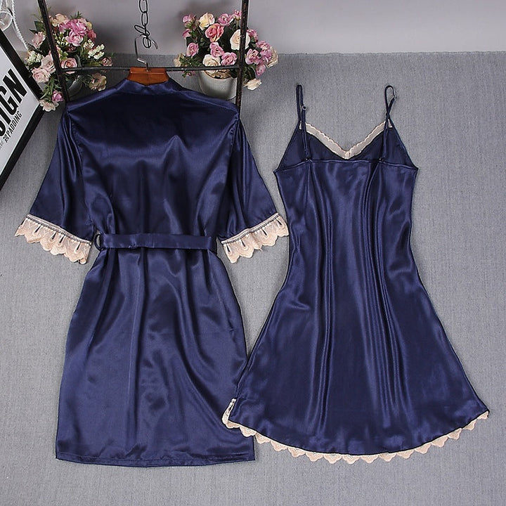 Matching Nightgown and Robe Set