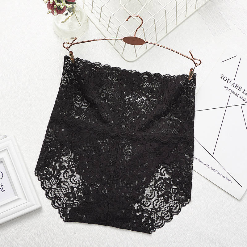 High-Waist Lace Panties