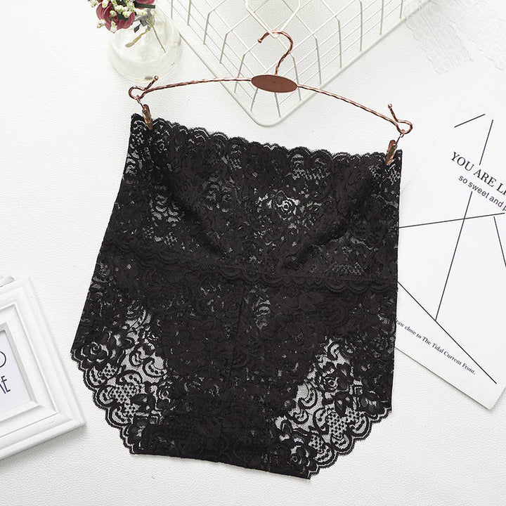 High-Waist Lace Panties