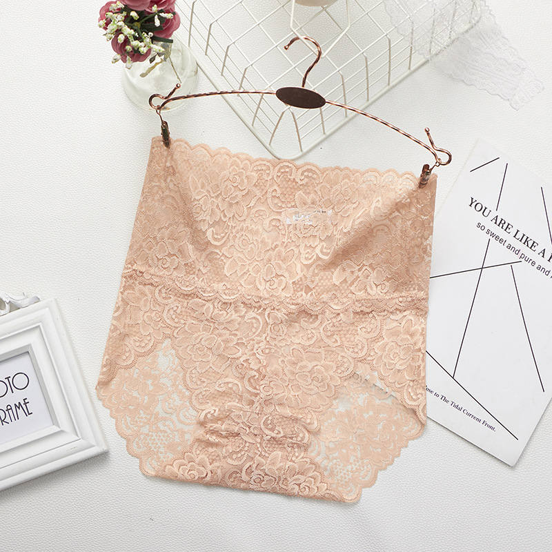 High-Waist Lace Panties