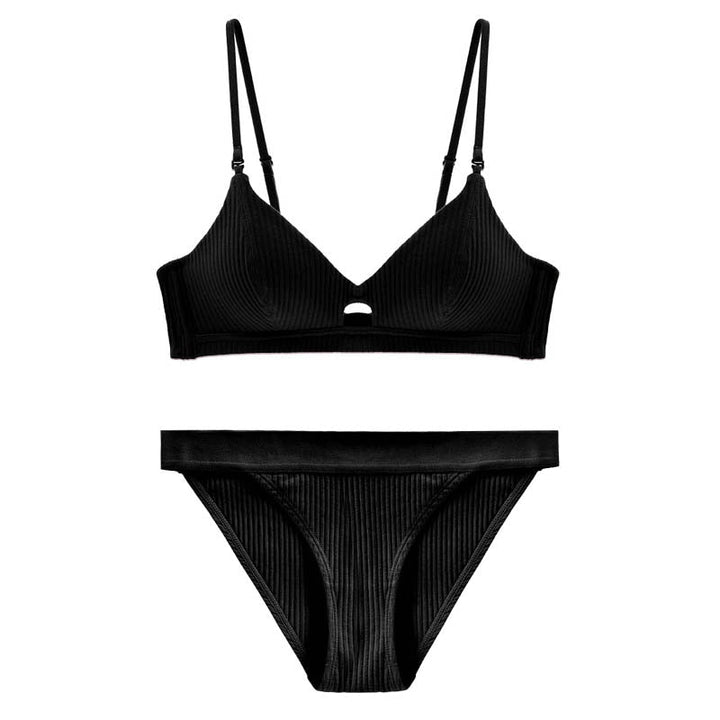 Patterned Comfort Lingerie Set