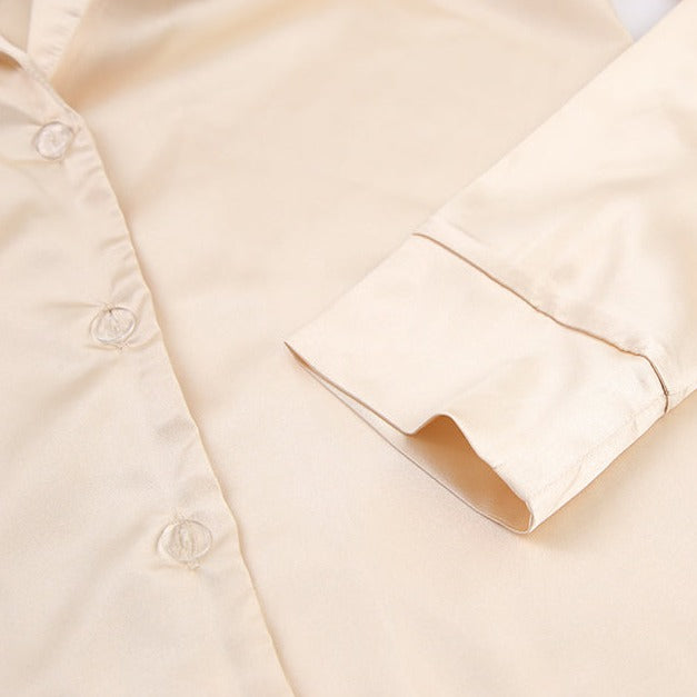 Satin Sleep Set Adjustable Elegant