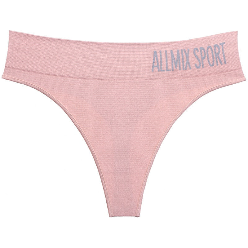 High-Waist Flexible Sports Panties