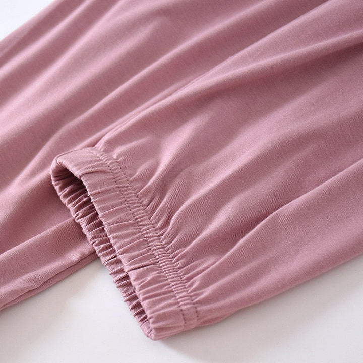 Cotton Loungewear Set Relaxed Fit