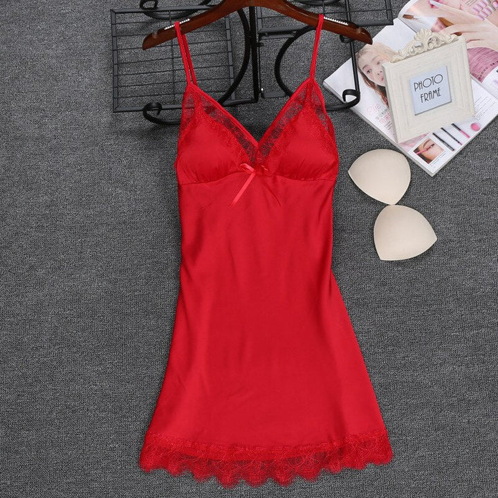 Lace Strap Nightgown