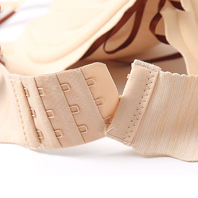 Bardot Bust-Enhancing Decorative Tie Bra