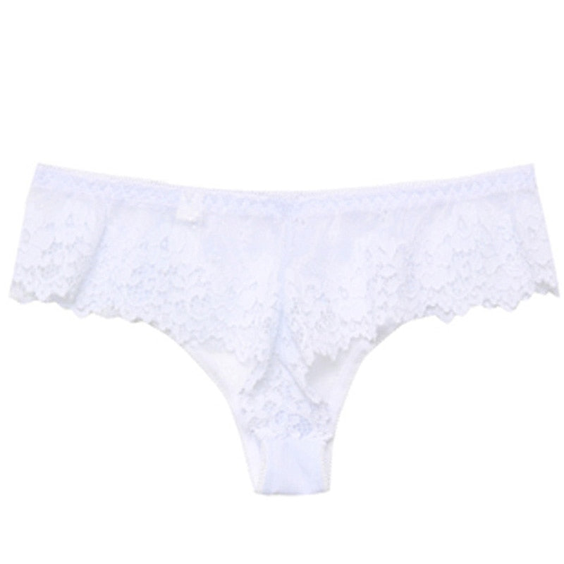 Lace Ruffle Trim Panties