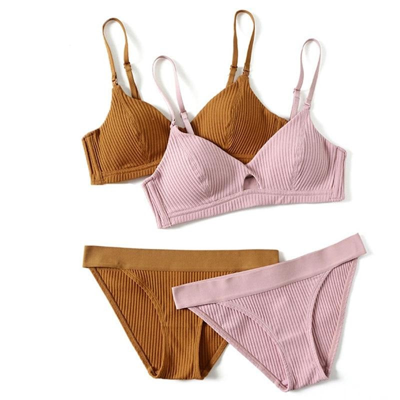 Patterned Comfort Lingerie Set