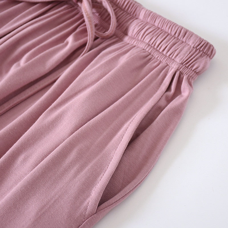 Cotton Loungewear Set Relaxed Fit
