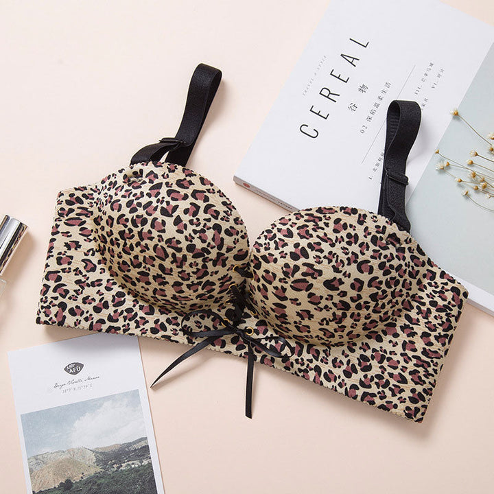 Push-Up Printed Adjustable Bra