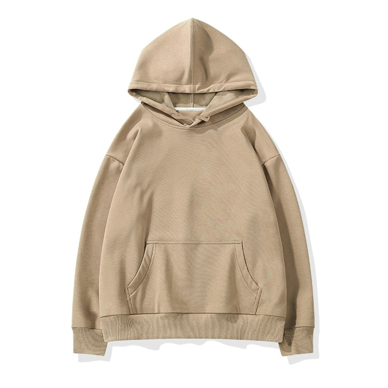Cotton Hooded Sweatshirt Relaxed Fit
