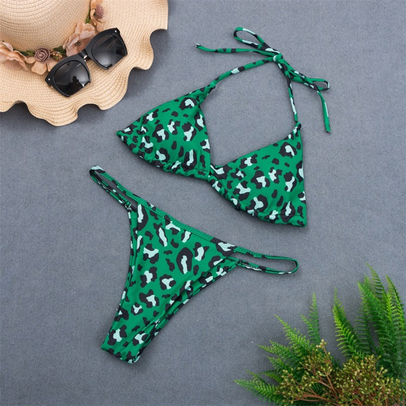 Classic Figure-Enhancing Two-Piece Swimsuit