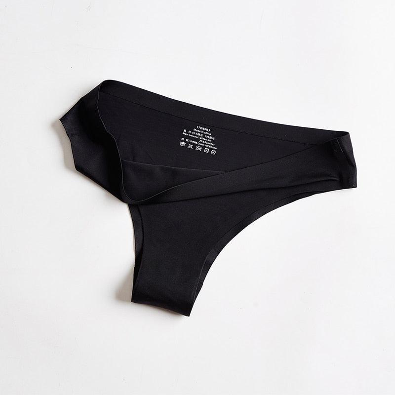 Seamless Stretch-Fabric Sports Briefs