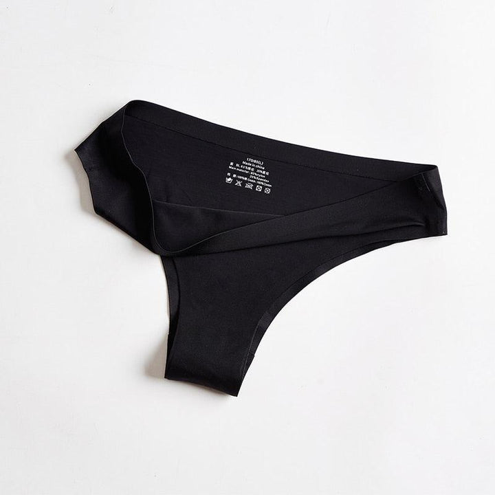 Seamless Stretch-Fabric Sports Briefs