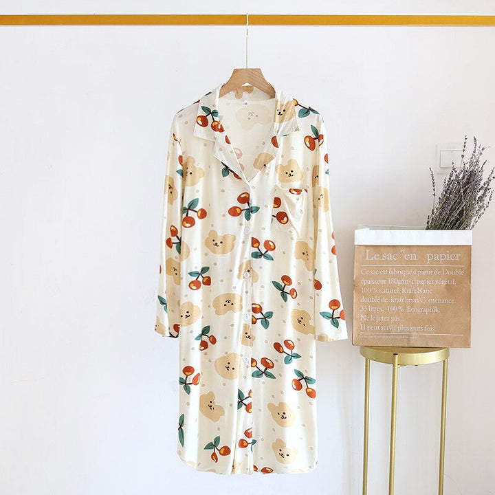Comfort Cotton Nightdress 5 Patterns Relaxed Fit