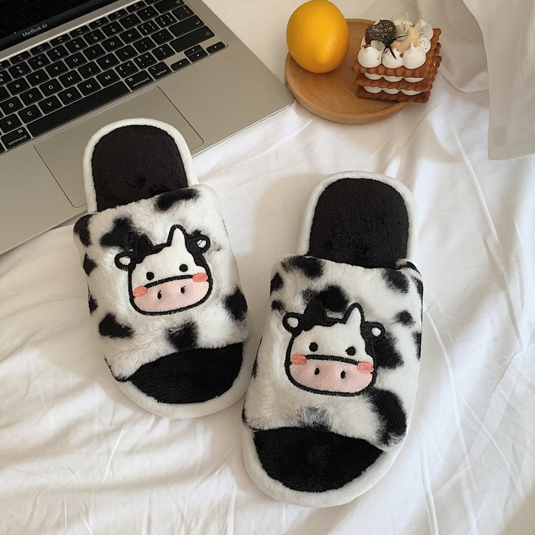 Embroidered Rubber-Sole Women&
