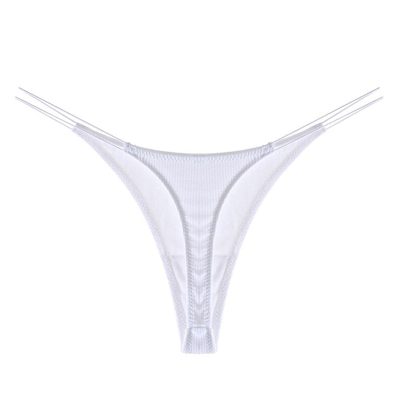 Decorative Strappy Thong Figure-Enhancing