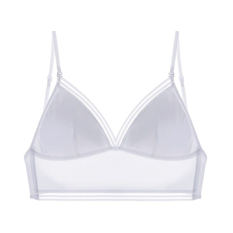 Open-Back Adjustable Strap Low-Back Bra