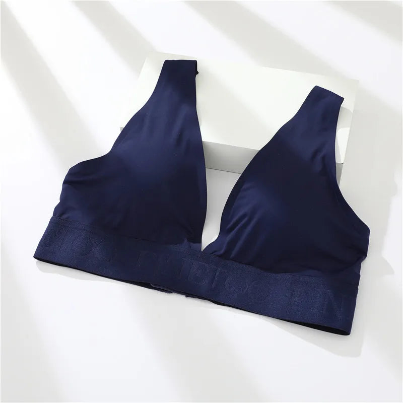 V-Neck Seamless Push-Up Everyday Bralette