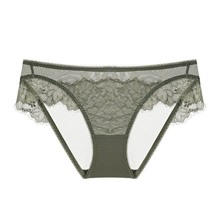 Lace Ruffle Low-Rise Classic Briefs