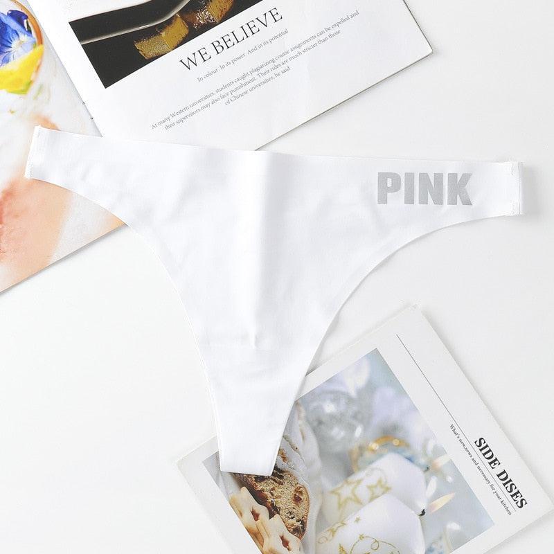 Seamless Stretch-Fabric Sports Thong
