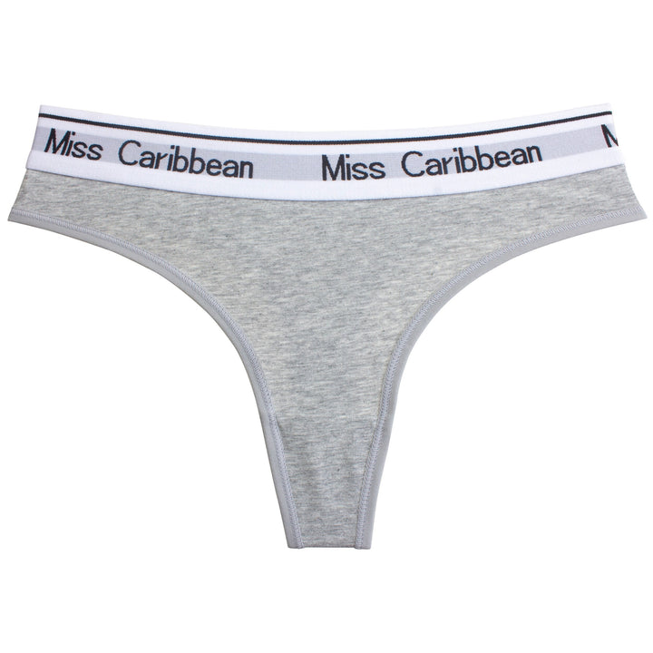 Cotton Spandex Sports Thong Comfort Fit