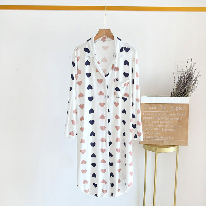 Comfort Cotton Nightdress 5 Patterns Relaxed Fit