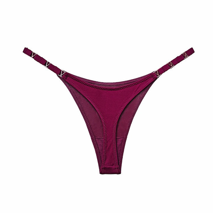 High-Waist Fitted Thong Multi-Colour Premium