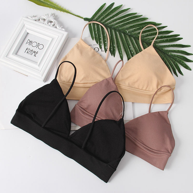 Soft Nylon Spandex Wire-Free Adaptive Bra
