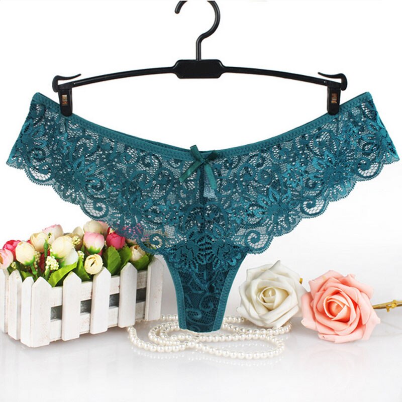 Lace Bow-Detail Panties