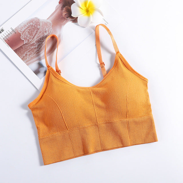 Breathable Spandex Sports Bra Top