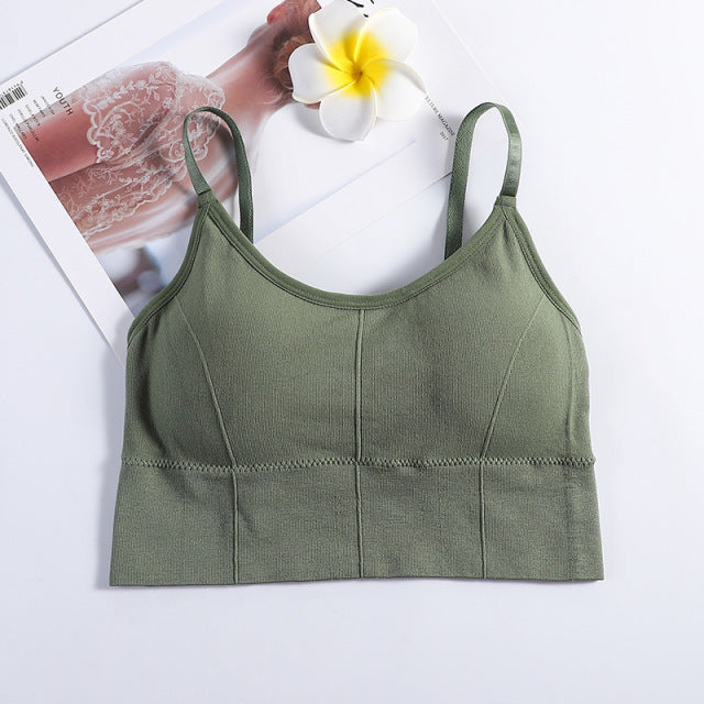Breathable Spandex Sports Bra Top