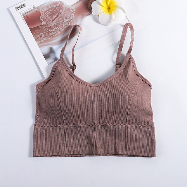 Breathable Spandex Sports Bra Top
