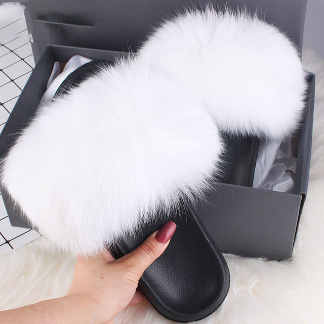 Long Faux Fur Women&