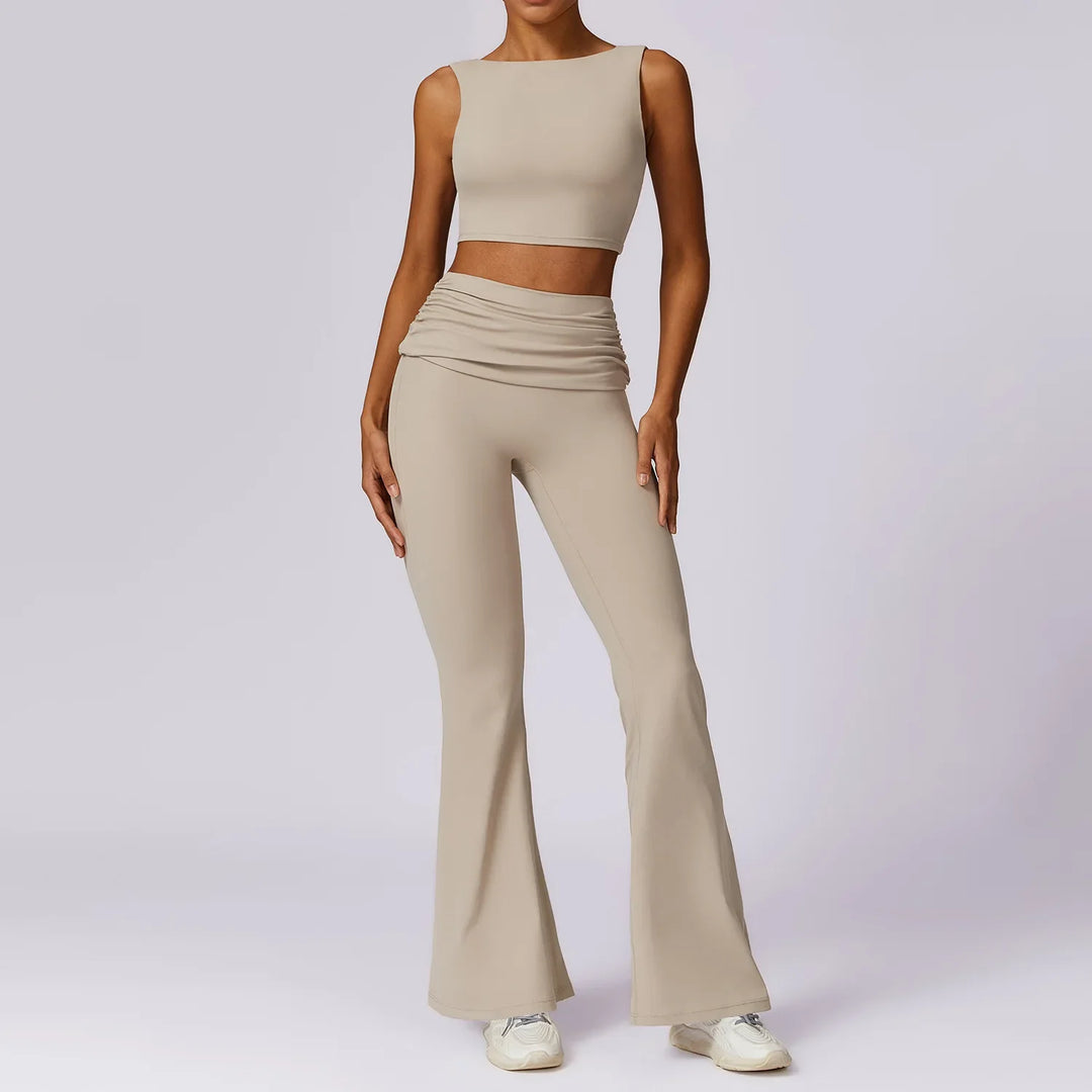 Soft Breathable 2-Piece Yoga Set