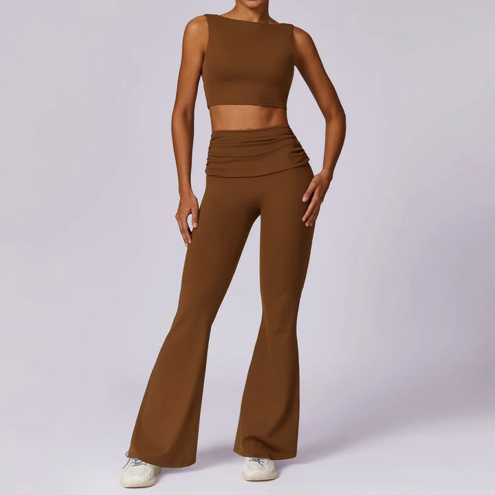 Soft Breathable 2-Piece Yoga Set