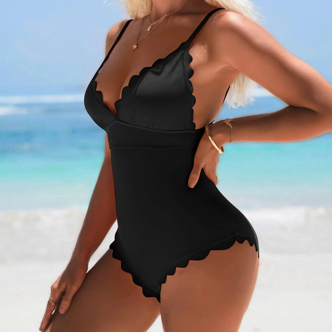 Classic Lightweight Plus-Size One-Piece Swimsuit