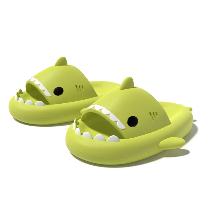 Ergonomic Thick-Sole Shark Slippers