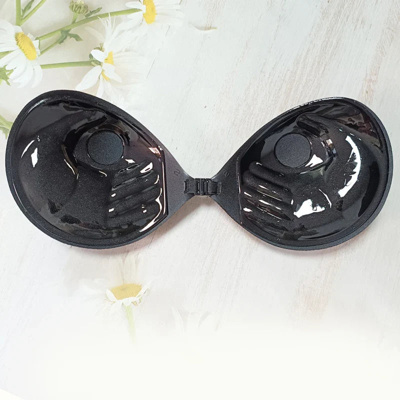 Invisible Stick-On Strapless Adhesive Bra