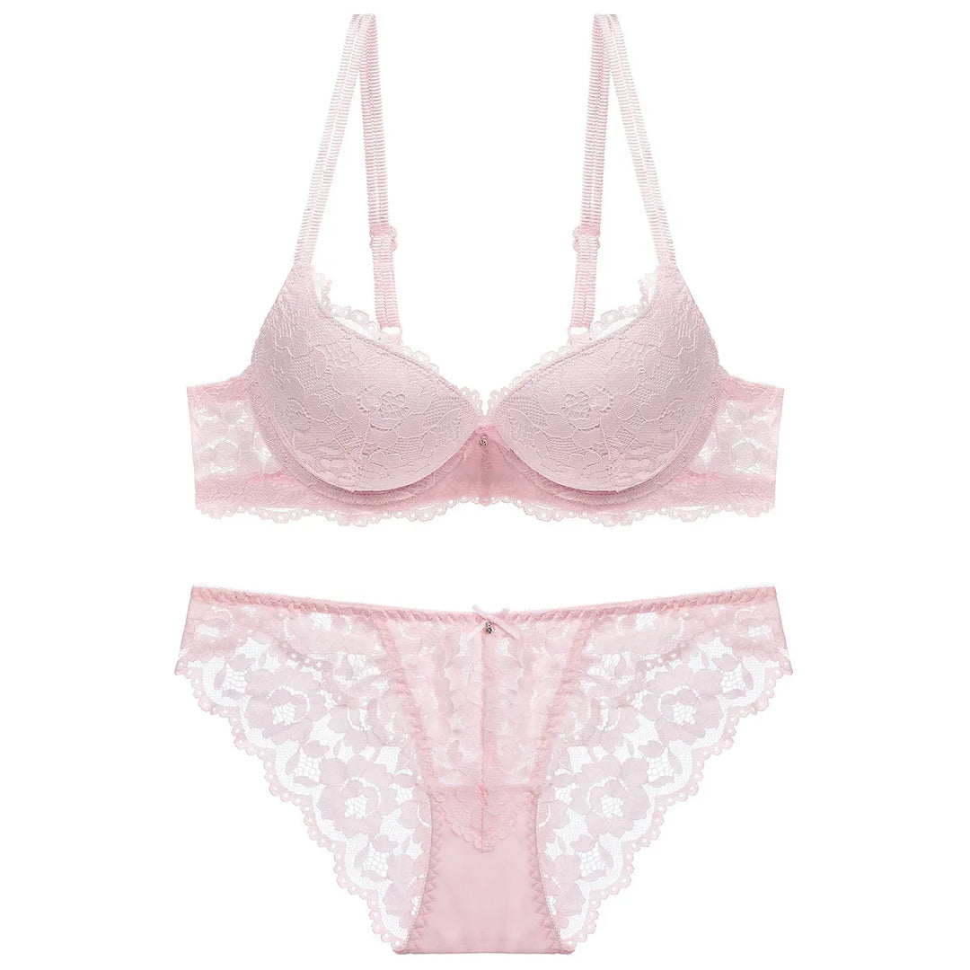 Push-Up Shaping Lace Lingerie Set