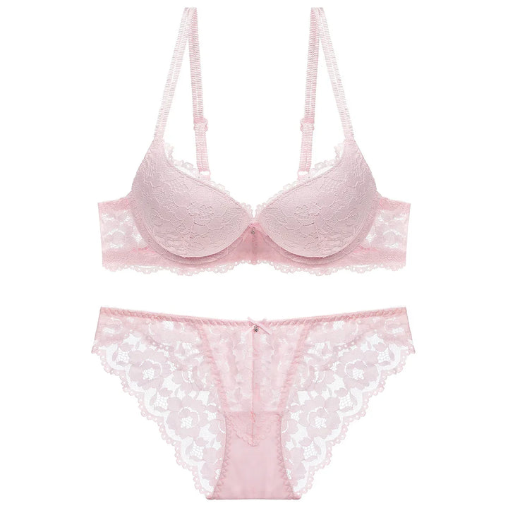 Push-Up Shaping Lace Lingerie Set
