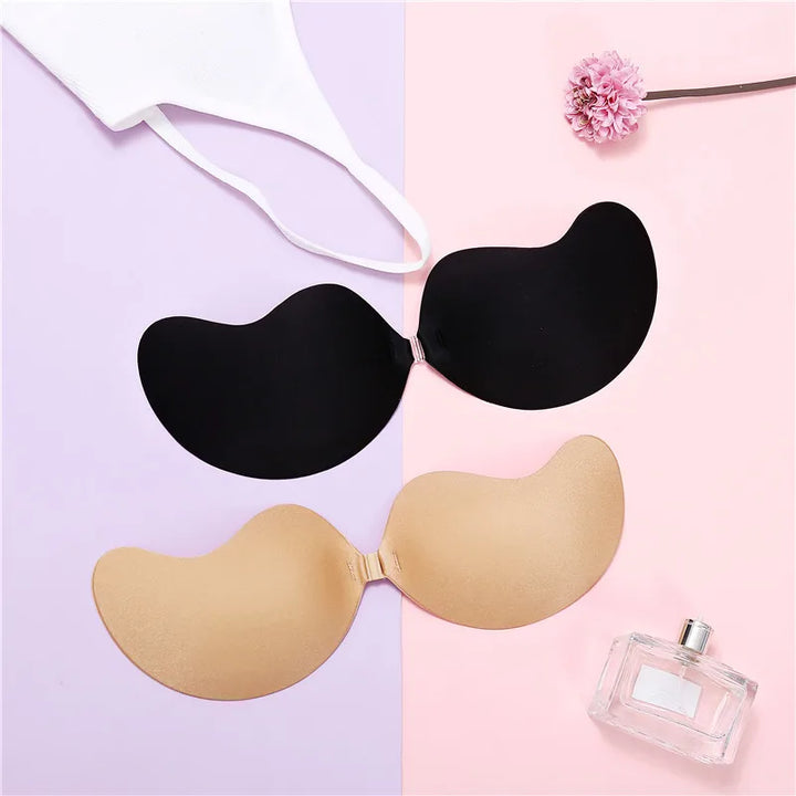 Reusable Adhesive Seamless Strapless Bra
