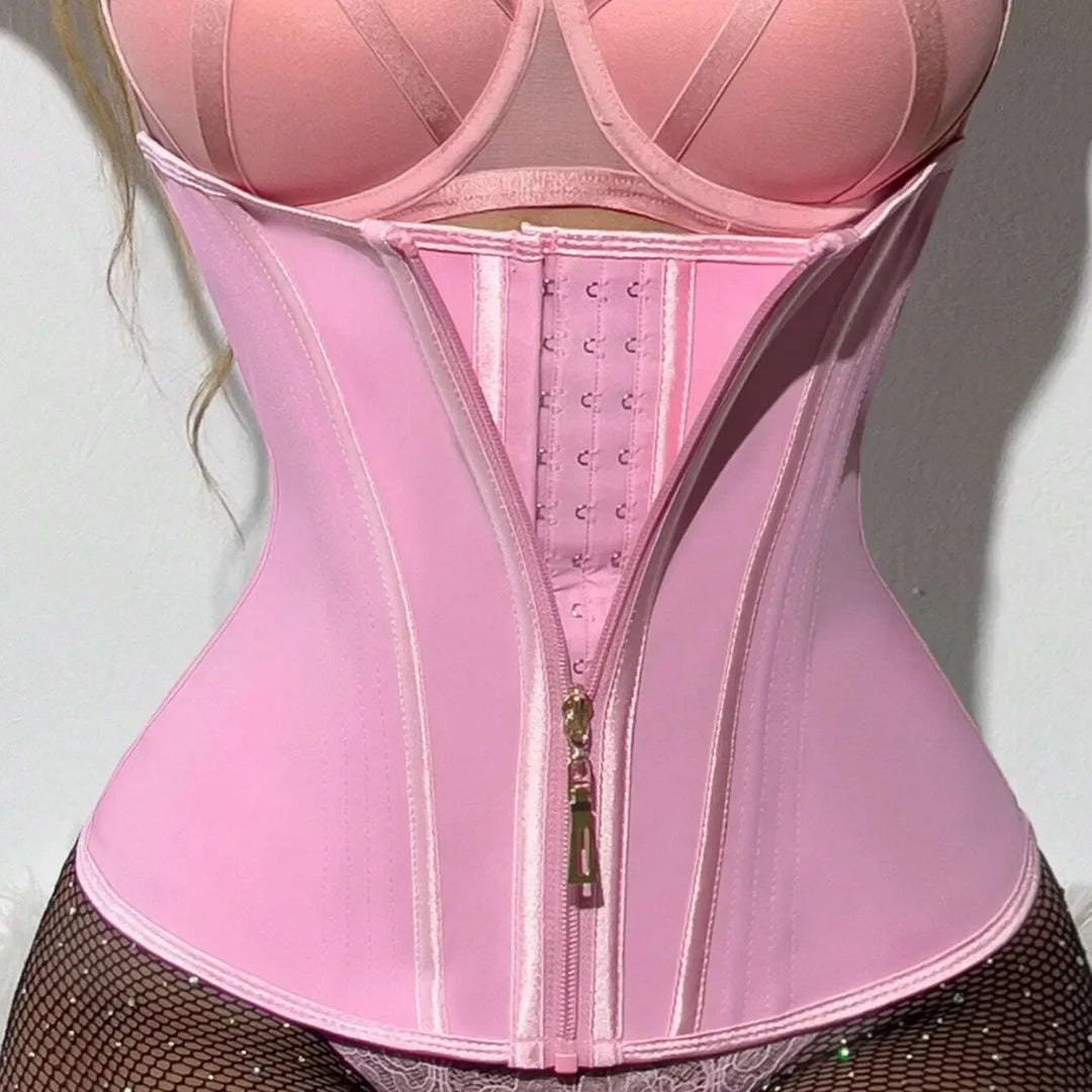 Adjustable Waist-Shaping Plus-Size Corset