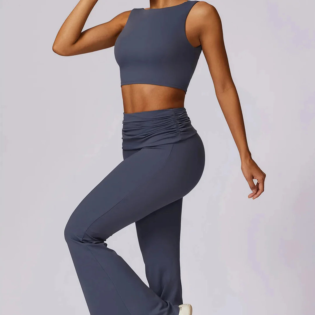 Soft Breathable 2-Piece Yoga Set