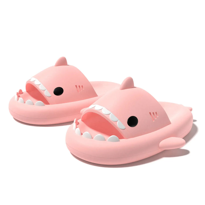 Ergonomic Thick-Sole Shark Slippers